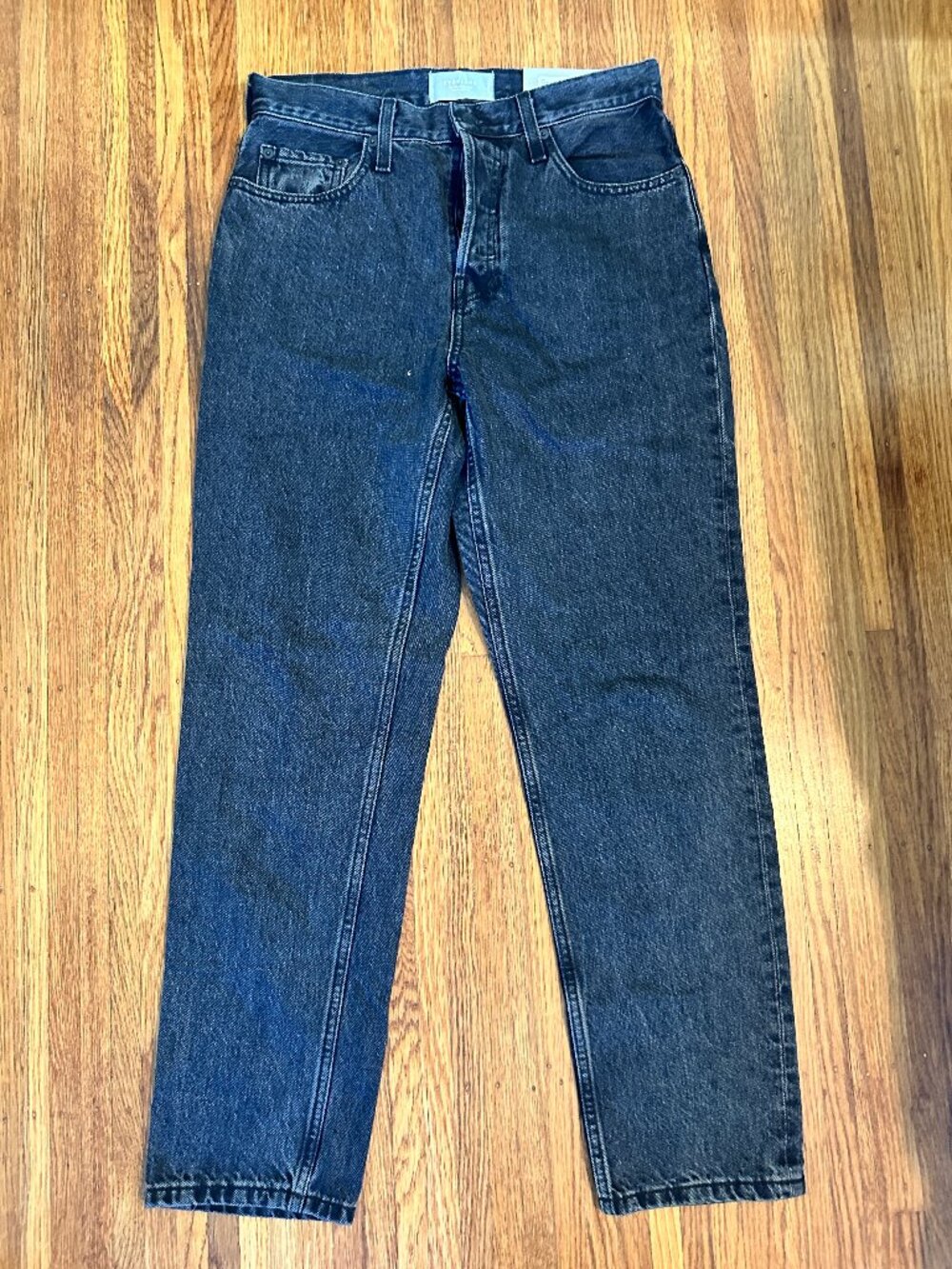 Everlane 90s Way High Black Jeans 28